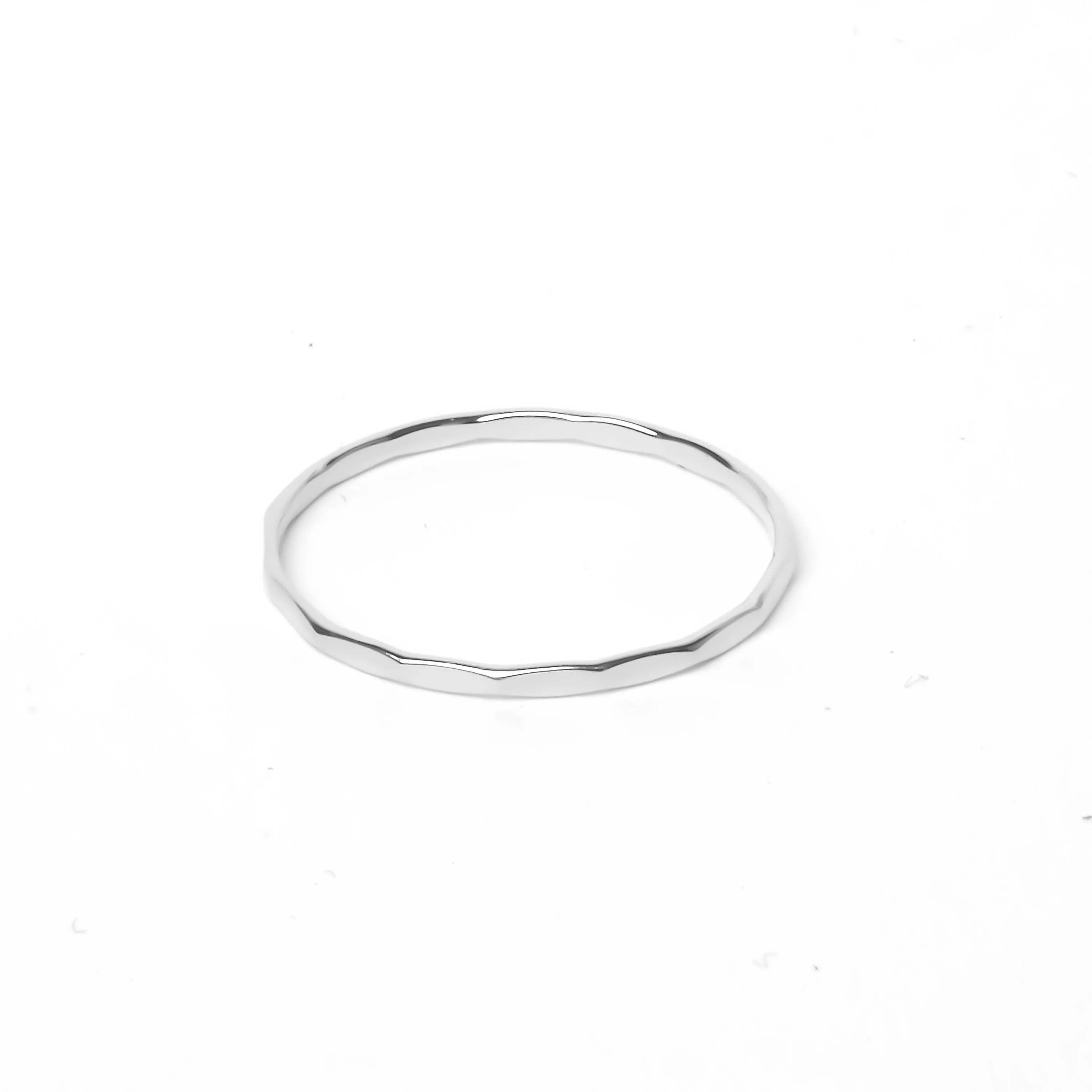 1.2mm Flat Hammered Band
