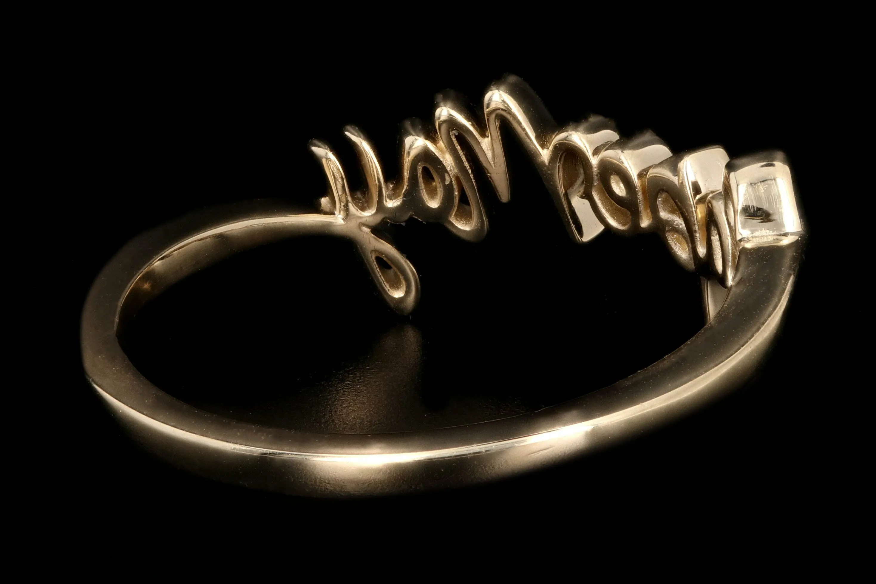 14K White, Yellow or Rose Gold Cape May Ring