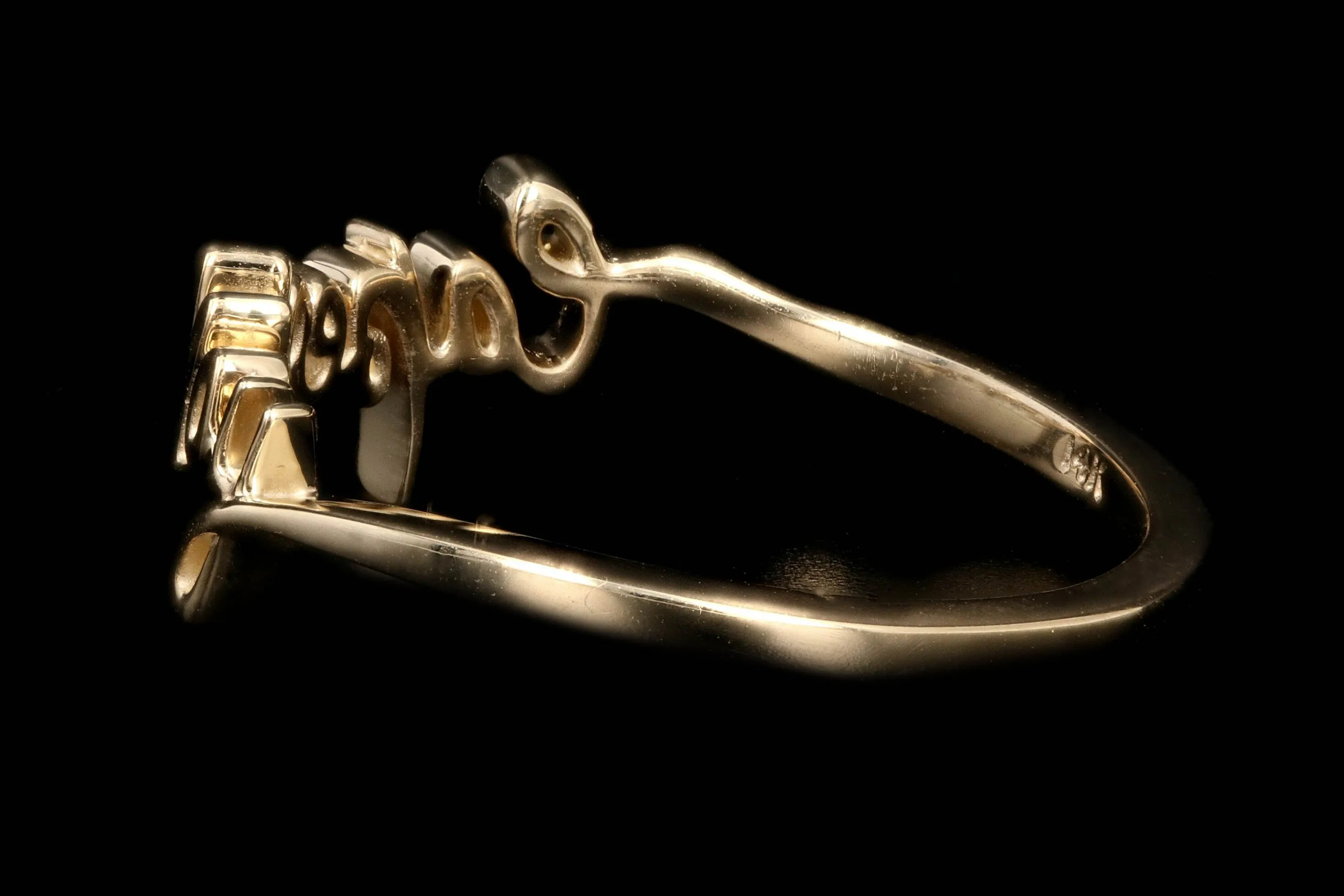 14K White, Yellow or Rose Gold Cape May Ring