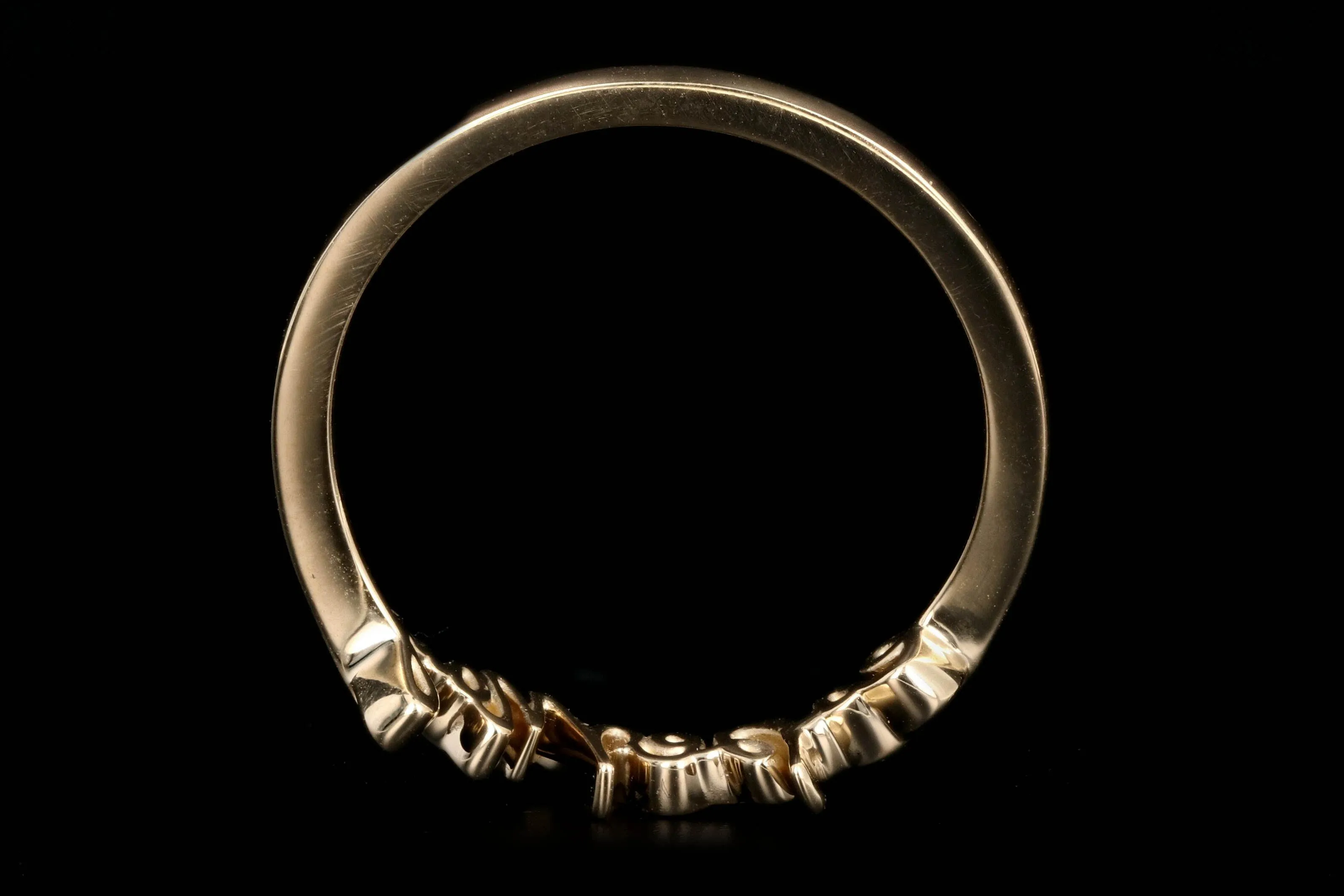 14K White, Yellow or Rose Gold Cape May Ring