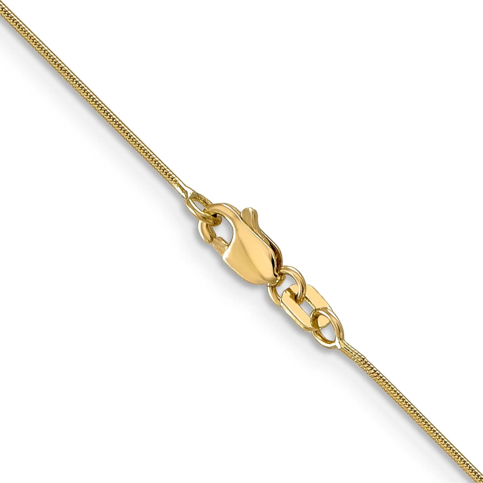 14k Yellow Gold .8 mm Snake Chain