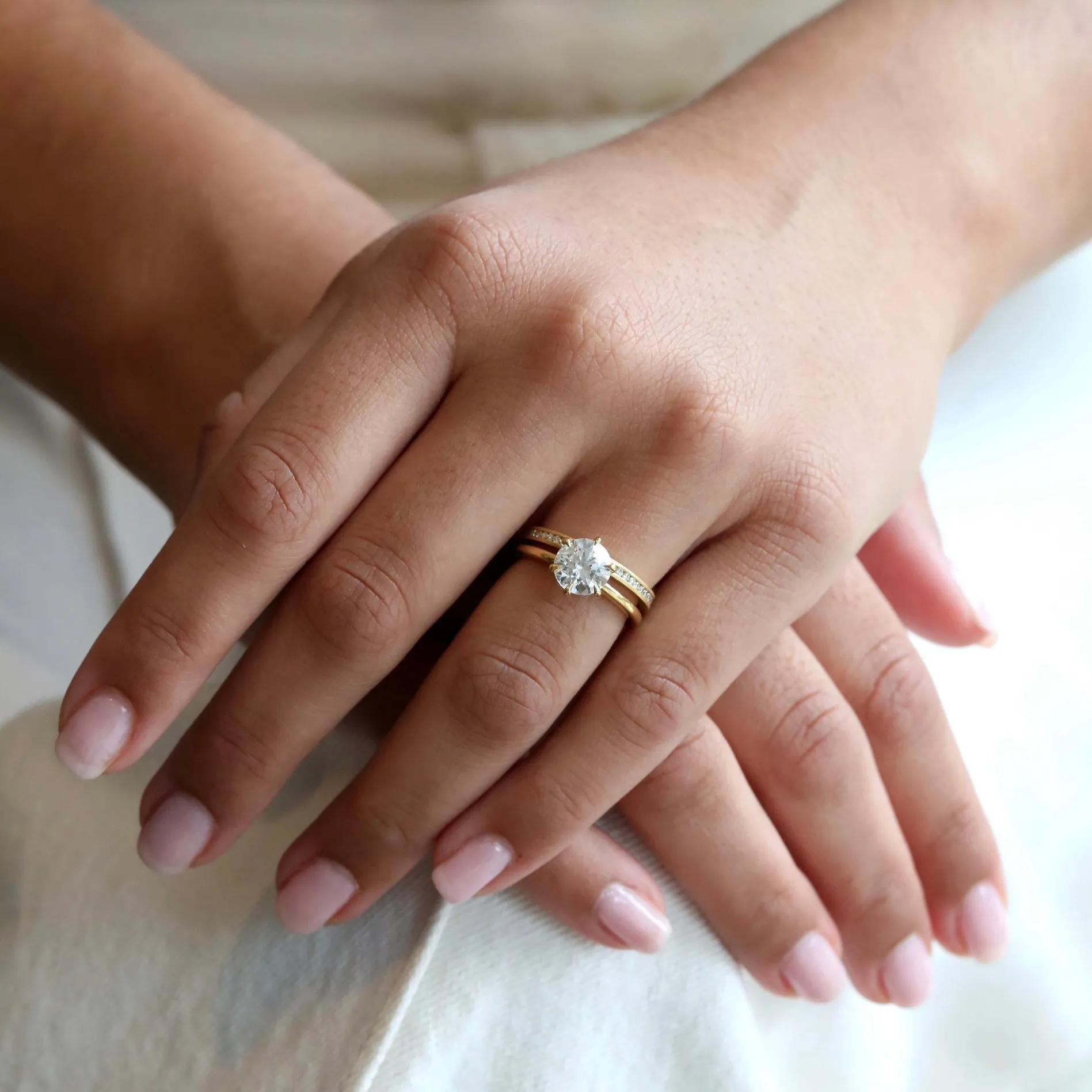 18K Gold 6-Prong Ring Mount