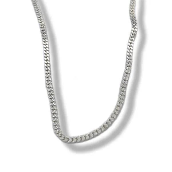 18" Sterling Silver Curb Chain