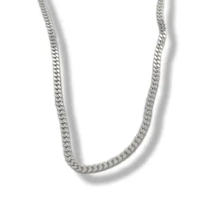 18" Sterling Silver Curb Chain