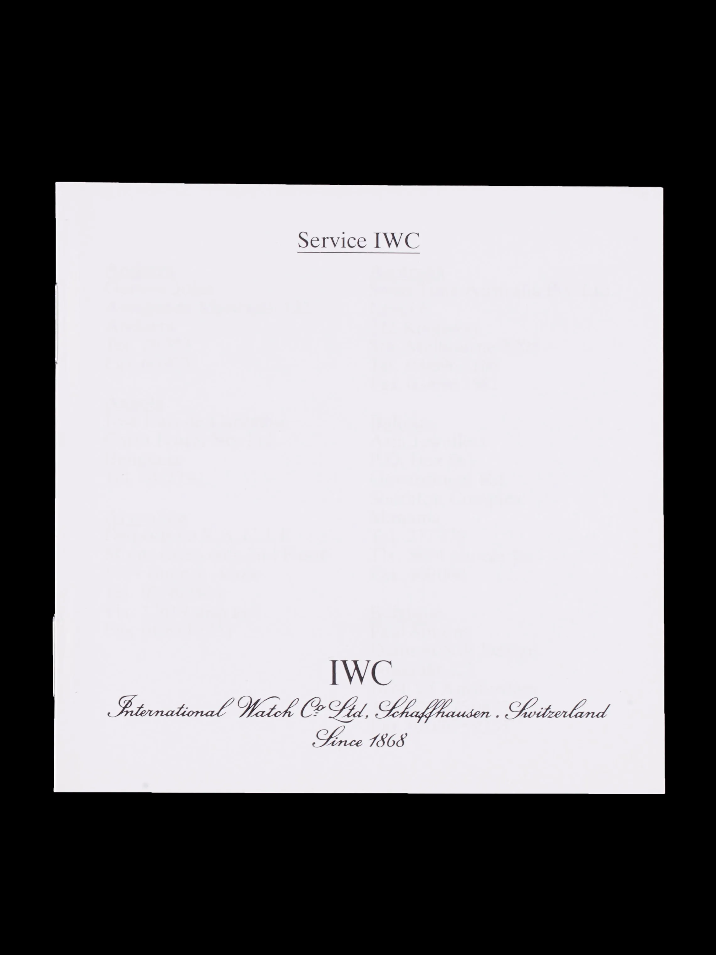 1994 IWC MARK XII with Box and Papers