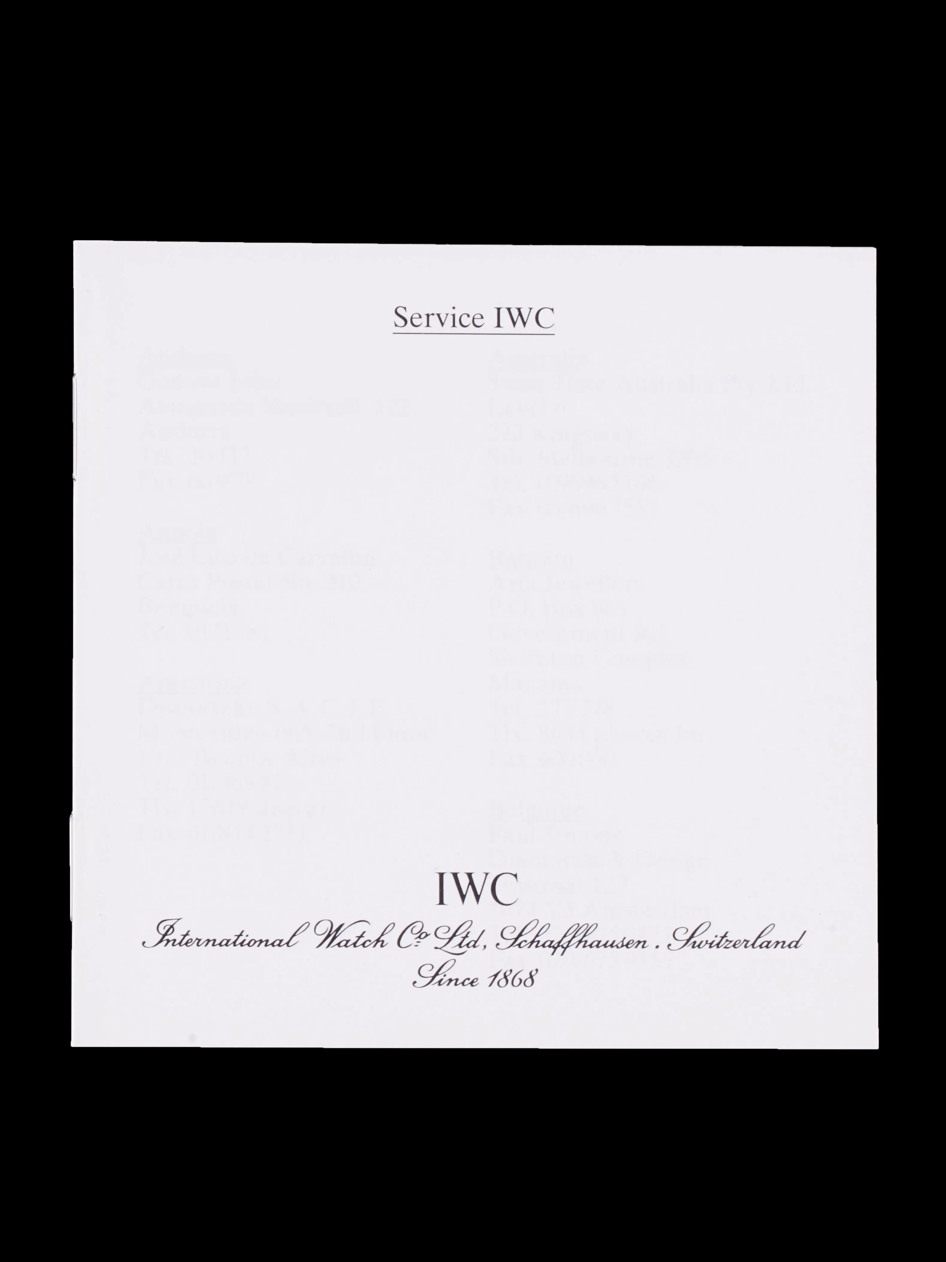 1994 IWC MARK XII with Box and Papers