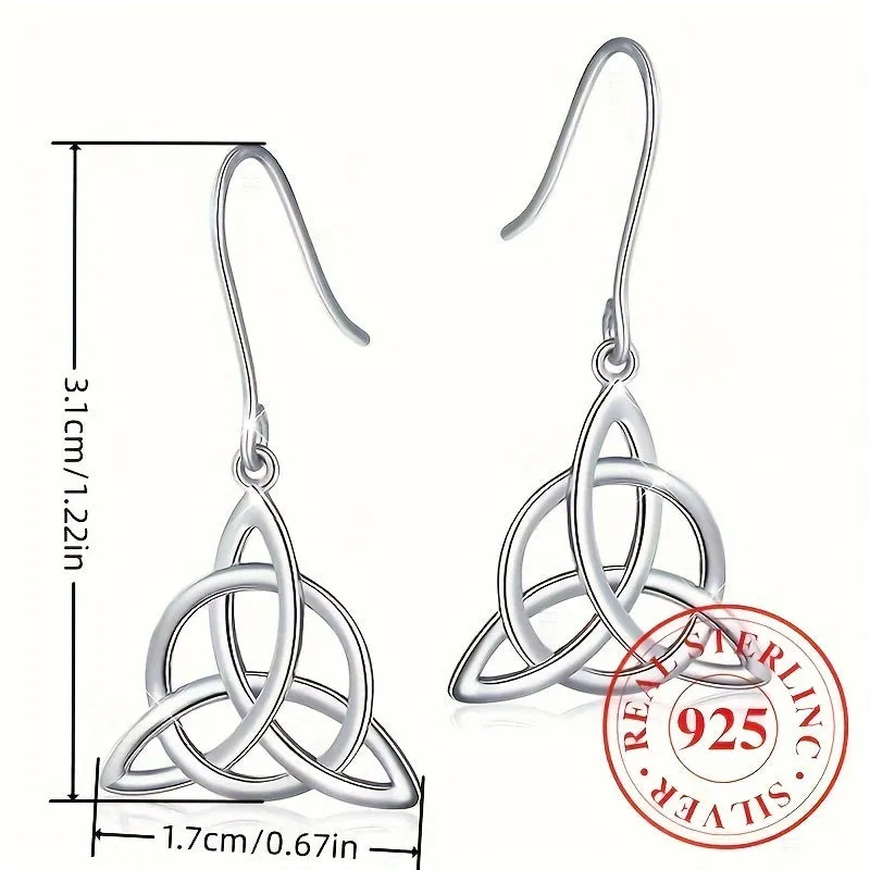 2 5g Silver Retro Celtic Pendant for Women