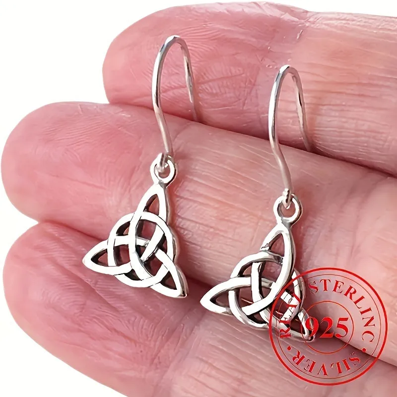2 5g Silver Retro Celtic Pendant for Women