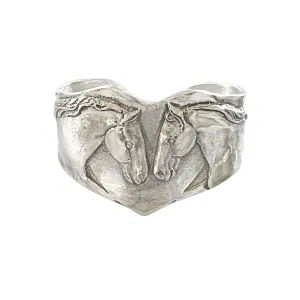 2 Horse Heart Cuff