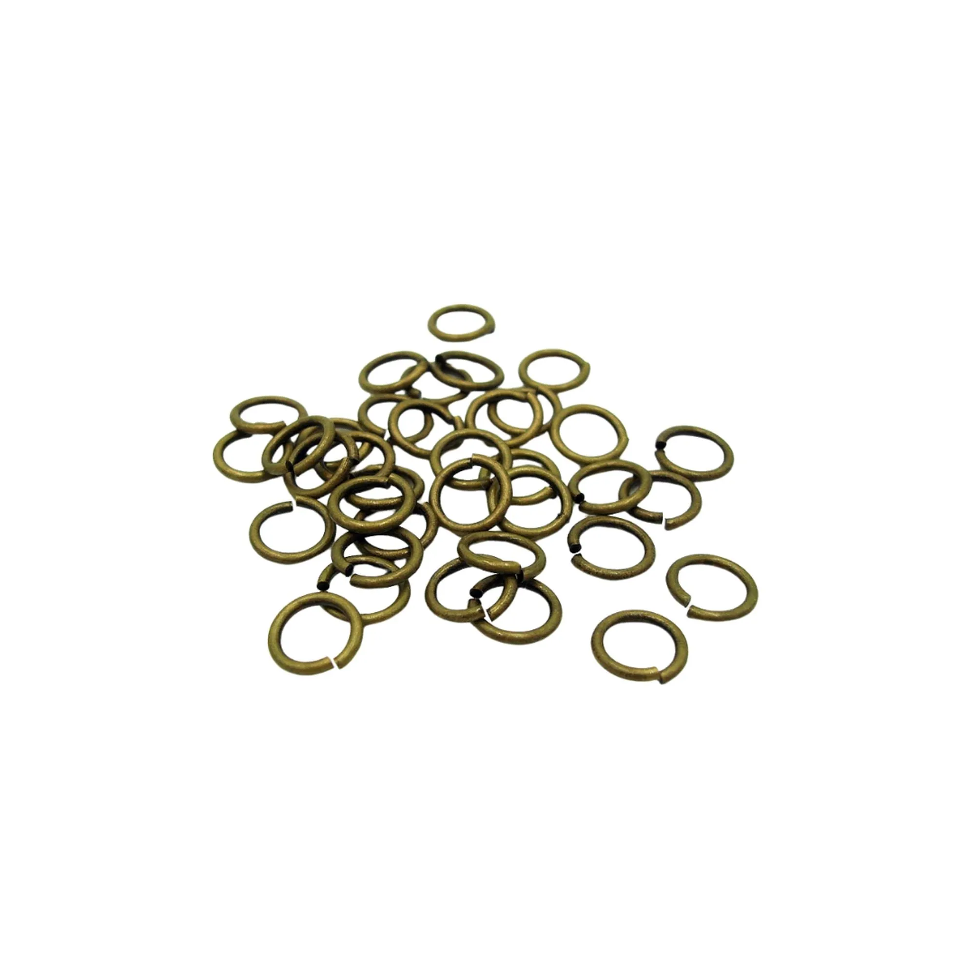 200Pcs Jump Rings Antiqued Brass