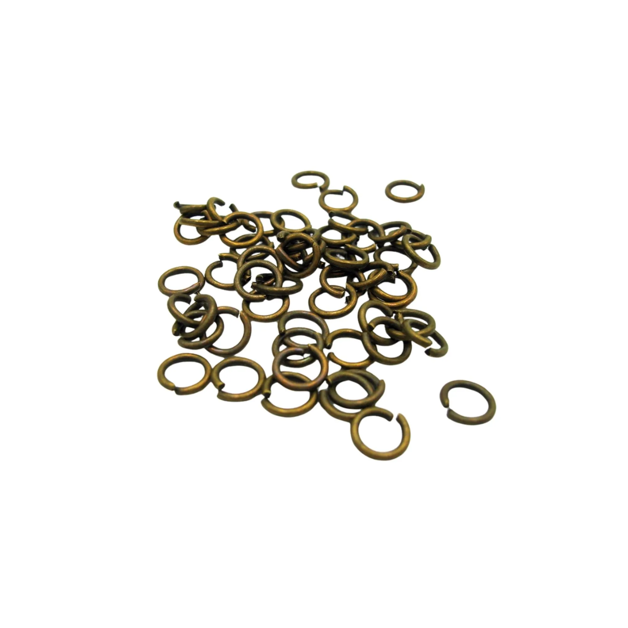 200Pcs Jump Rings Antiqued Brass