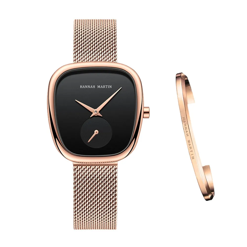 2023 New Arrival Tonneau Design Bracelet Watch