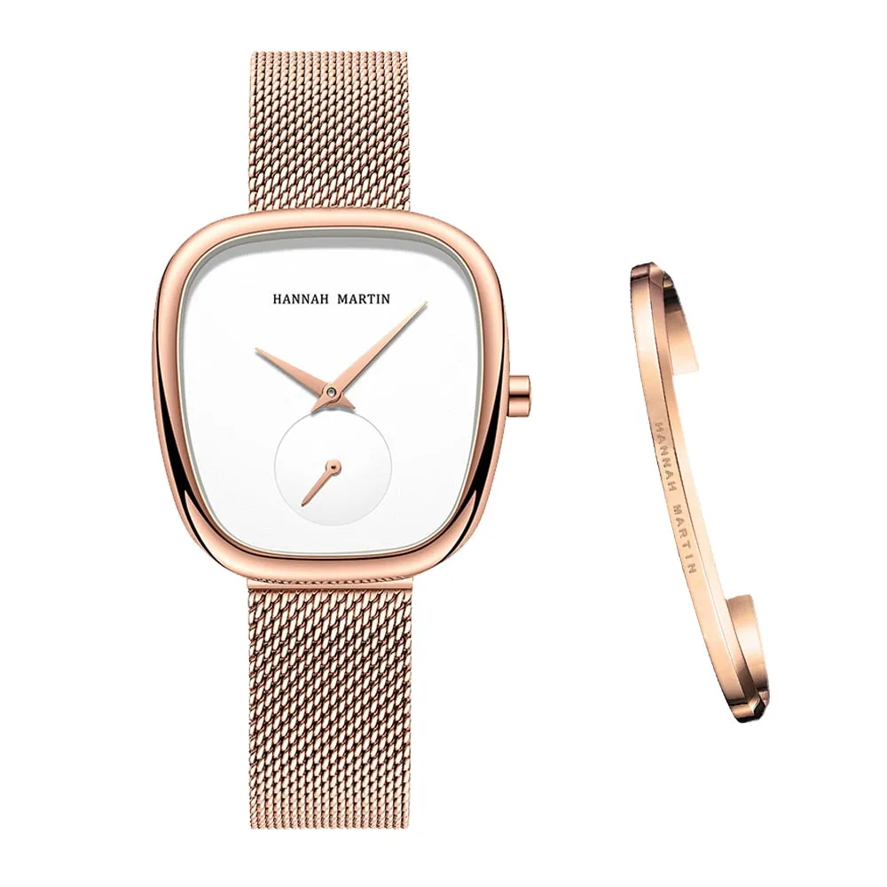 2023 New Arrival Tonneau Design Bracelet Watch