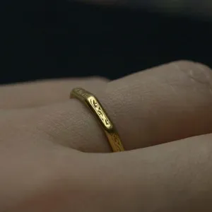 22k Octagonal Shaped Ring