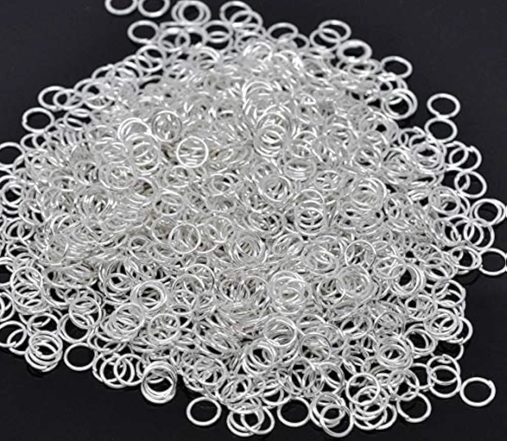 4mm Metal Open Jump Rings