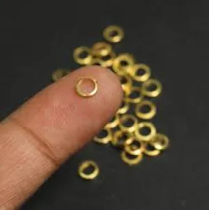 4mm Metal Open Jump Rings
