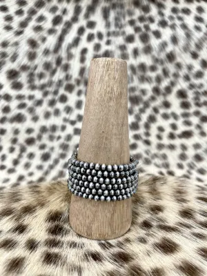 5MM Navajo Pearl Bracelet