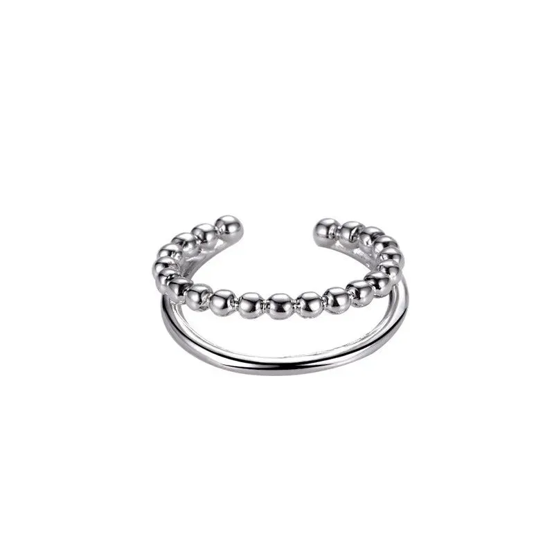 925 Stamp Silver Zirconia Pearl Clip On Earrings for Women Geometric Ear Cuff Girl Jewelry