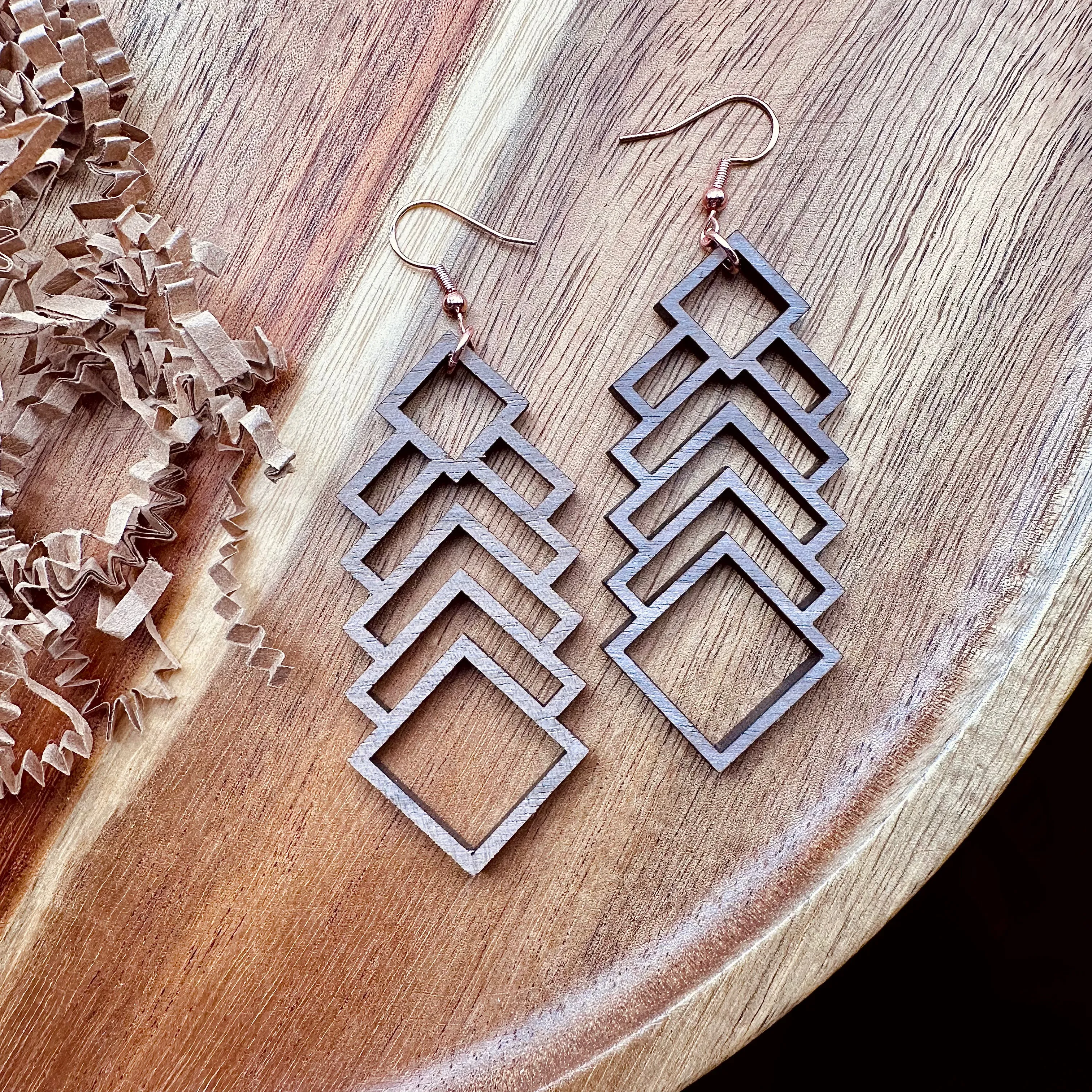 Abstract Geometric Earrings
