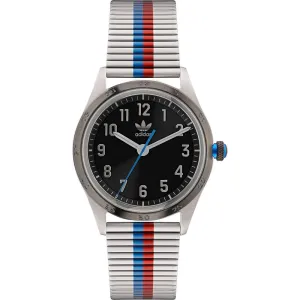 Adidas Gray Stainless Steel Stainless Steel Watch