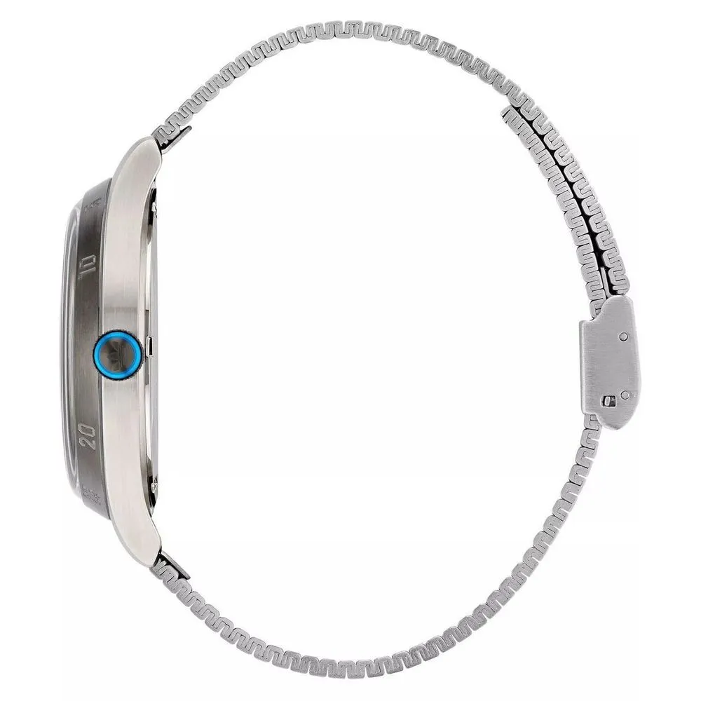 Adidas Gray Stainless Steel Stainless Steel Watch
