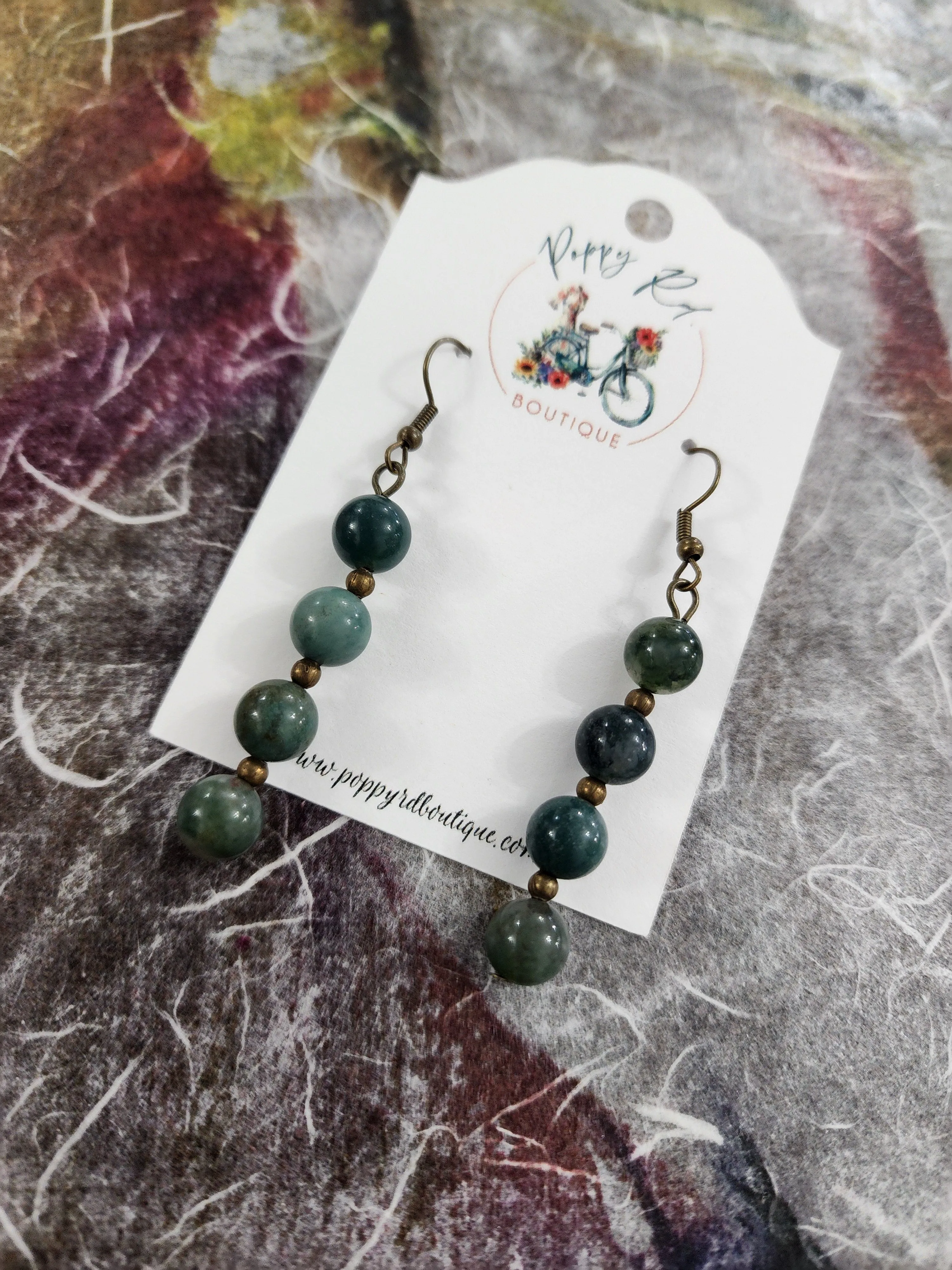 Agate earring set *