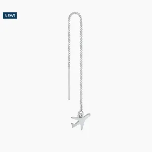 Airplane Threader Earring (Single Earring)