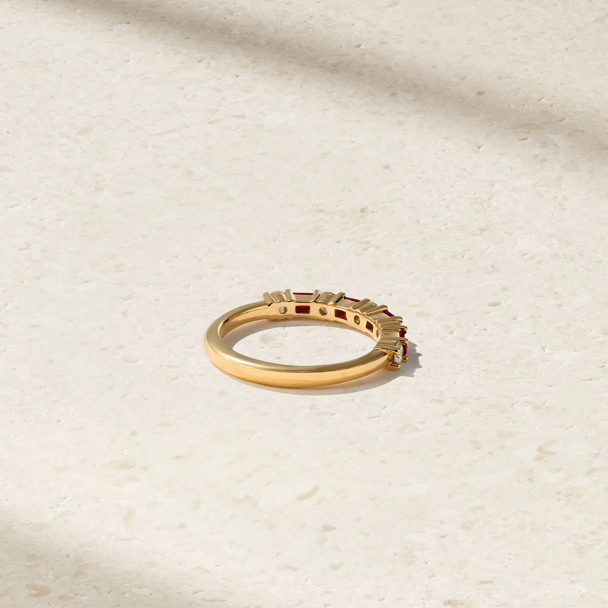 Amalie Inverse Ruby Ring