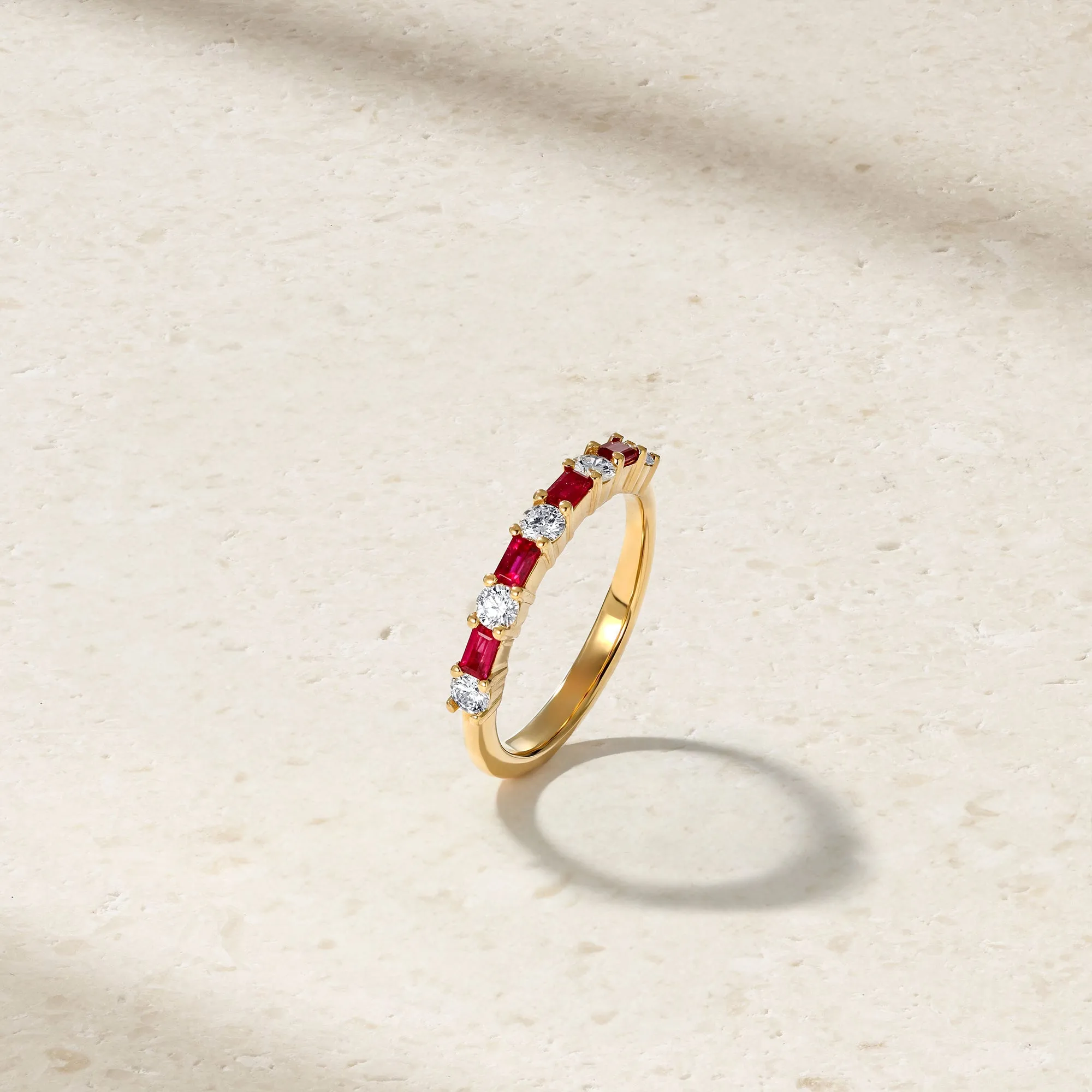 Amalie Inverse Ruby Ring