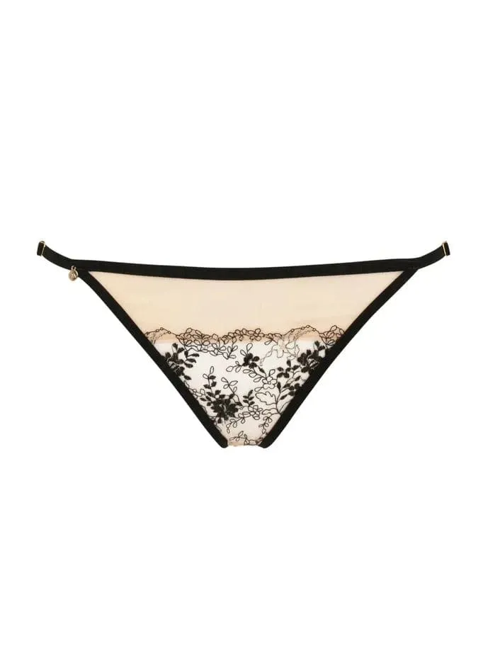 Après Minuit Open Panties- Black