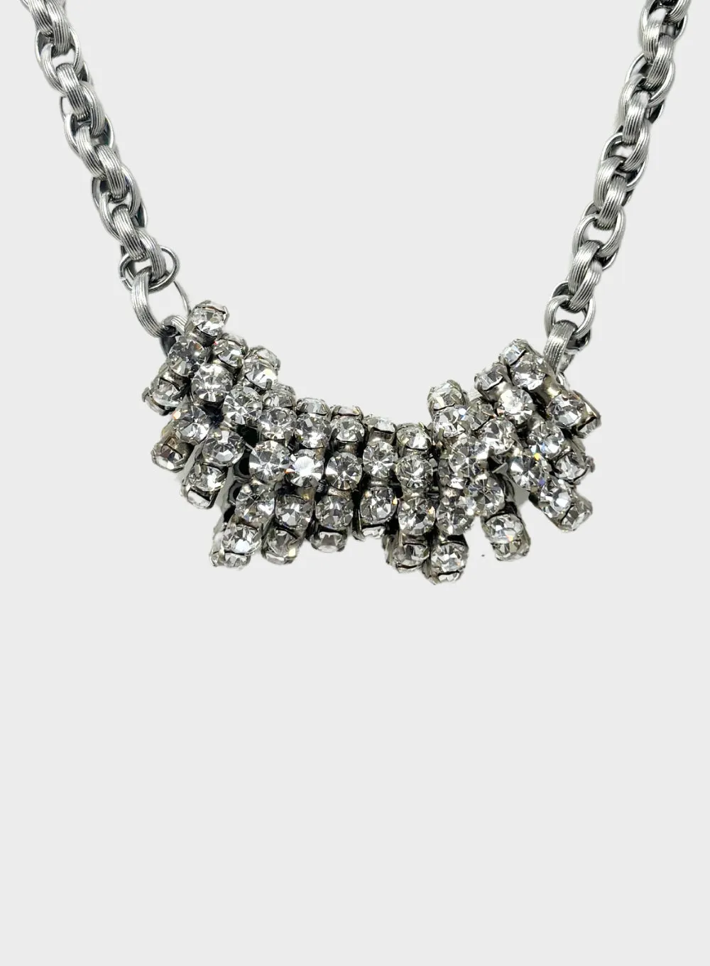 ARIS GELDIS | Movable Crystal Ring Necklace