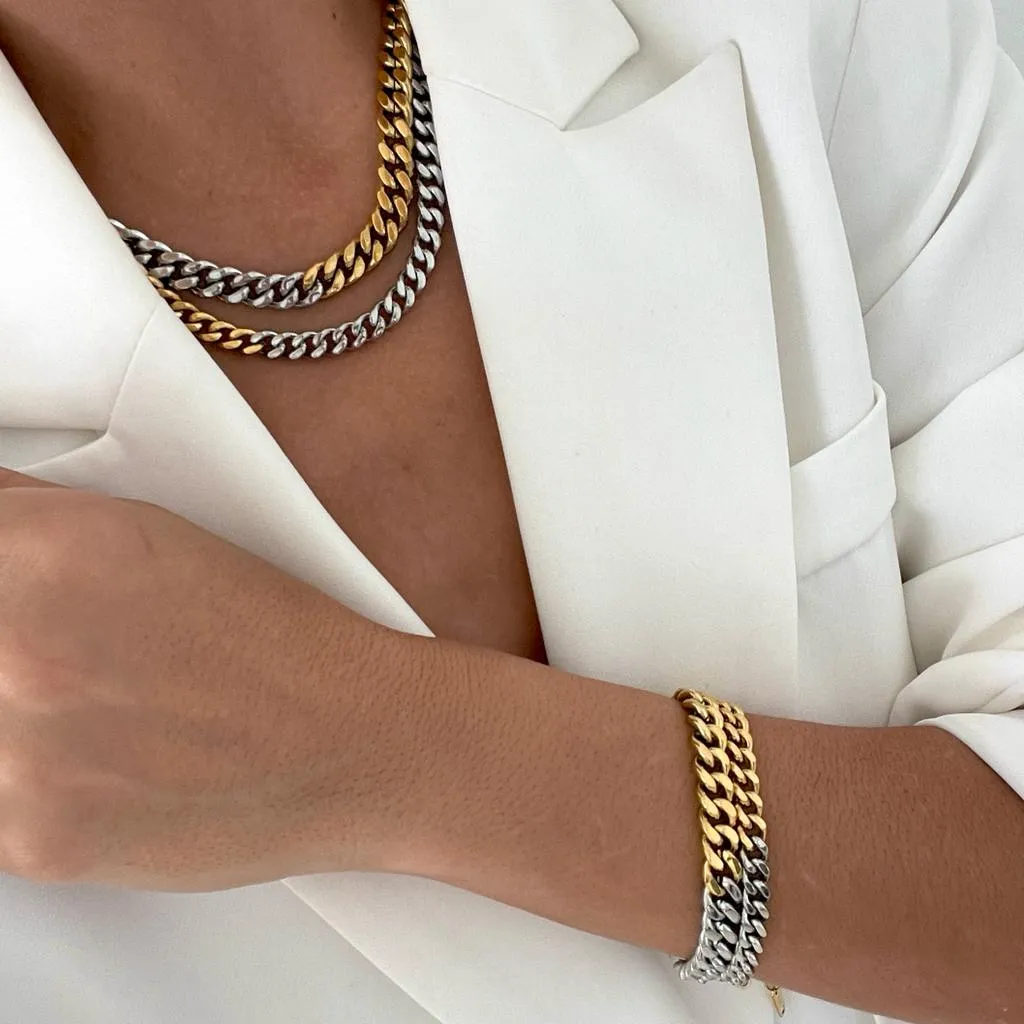 Asere Double Tone Bracelet