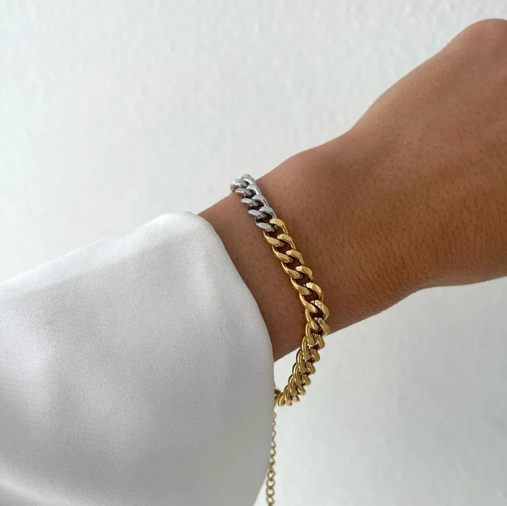 Asere Double Tone Bracelet