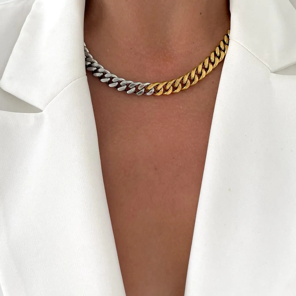 Asere Double Tone Necklace