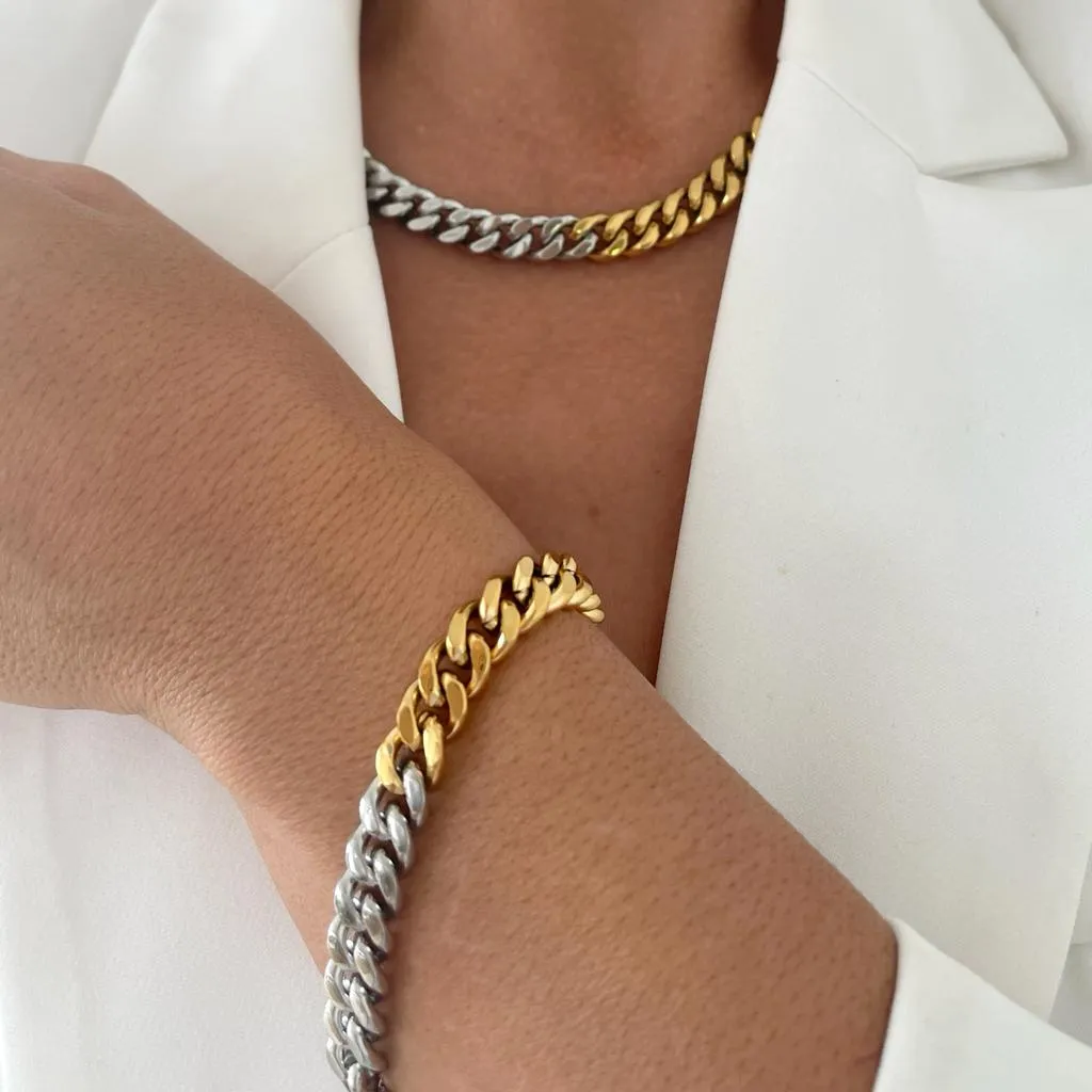 Asere Double Tone Necklace