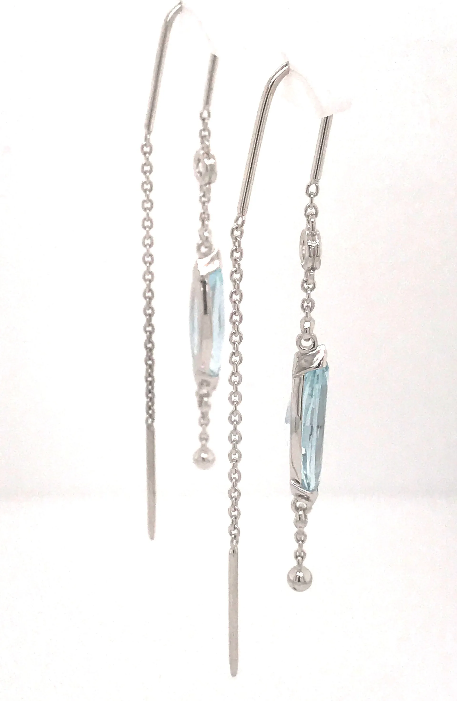 Aspery & Guldag  Marquise Shape Dangle Earring