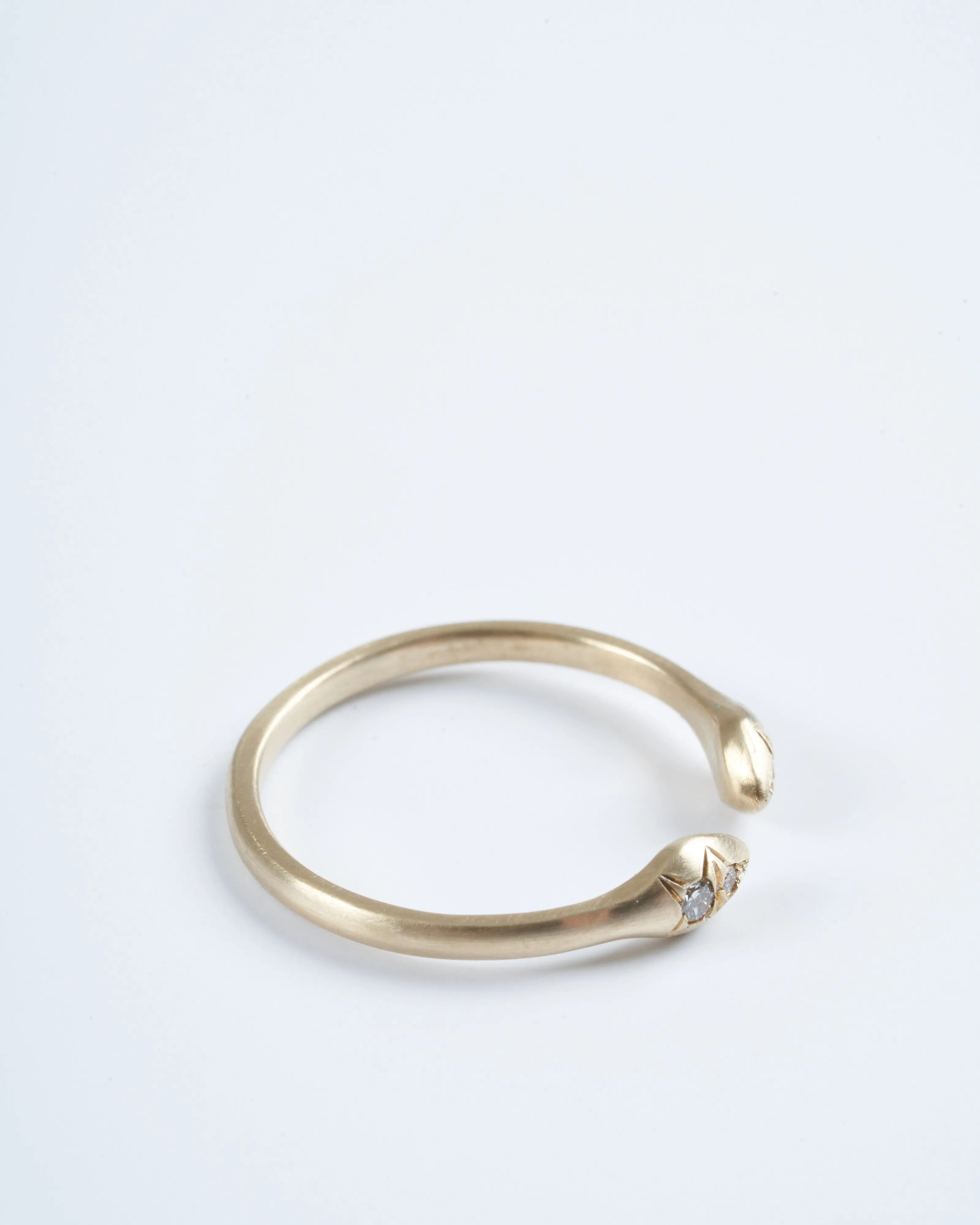 aziza diamond ring - gold