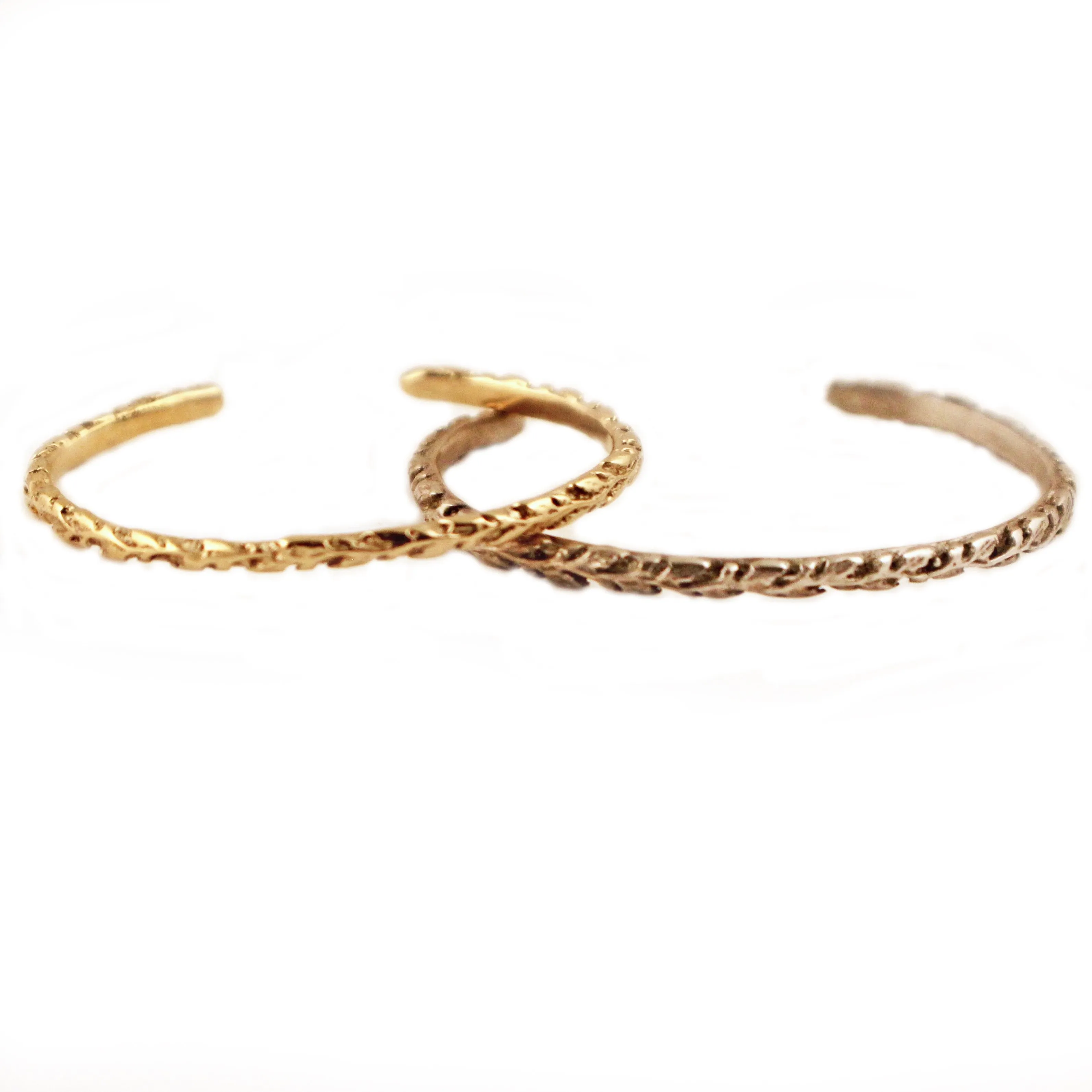 Baby Victorian Vine Cuff Bracelet