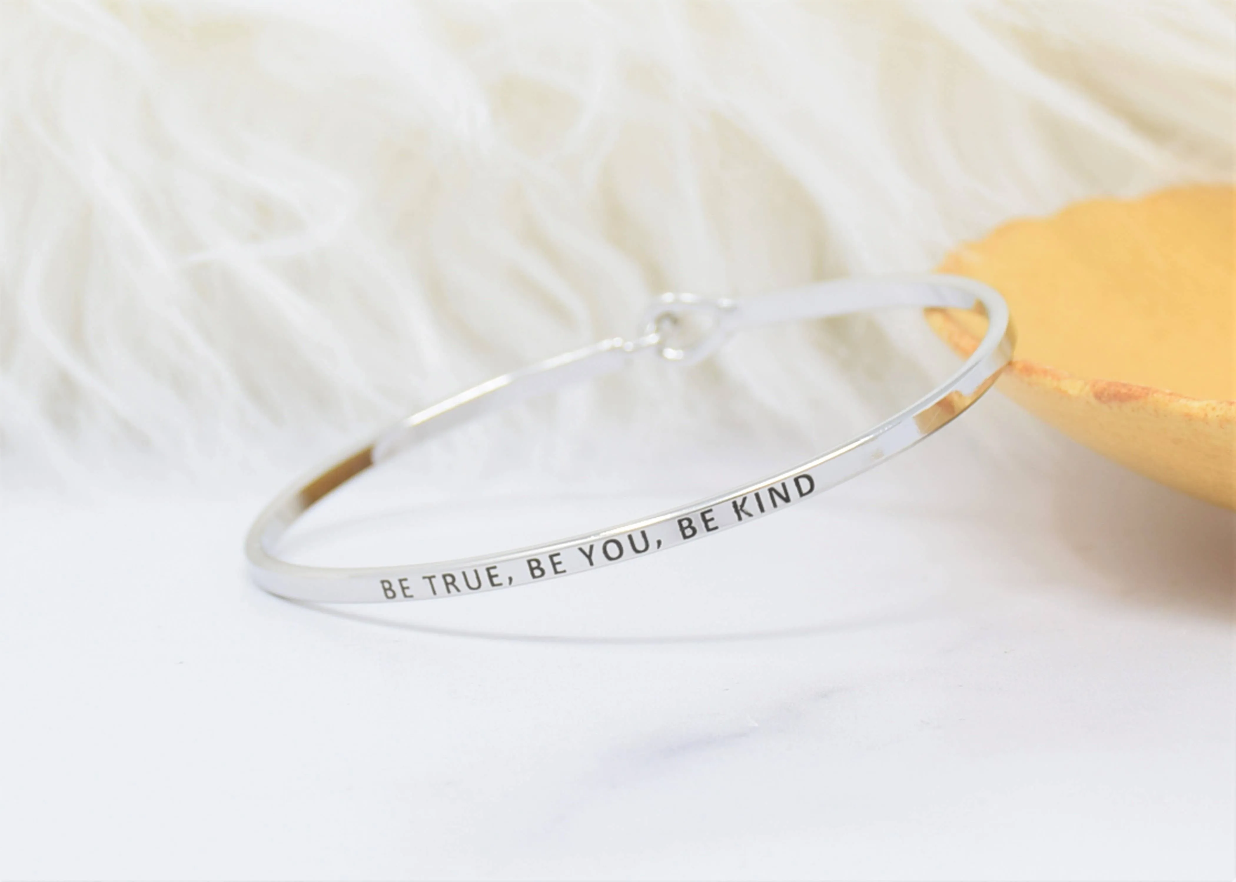 BE TRUE BE YOU BE KIND BRACELET