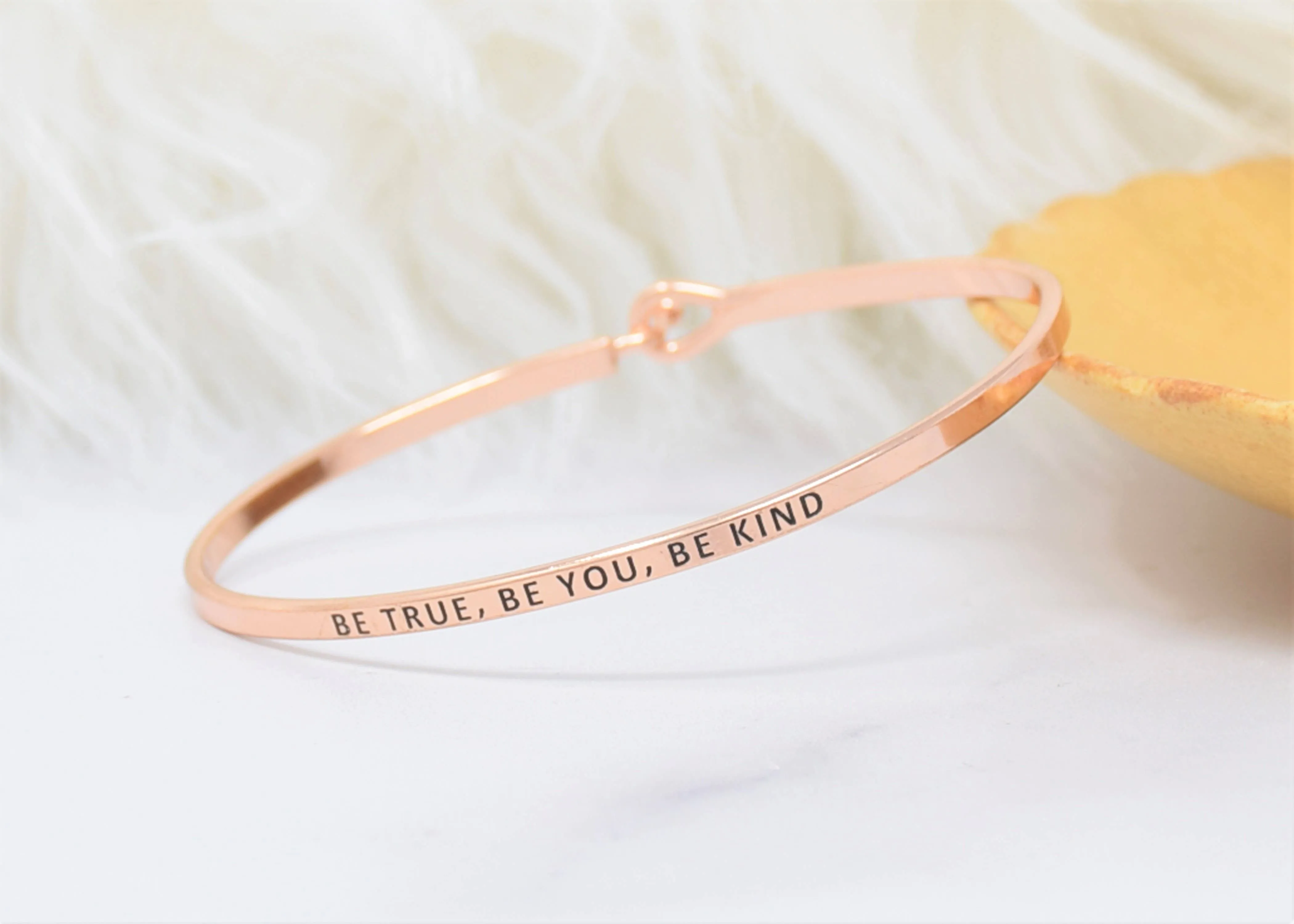 BE TRUE BE YOU BE KIND BRACELET