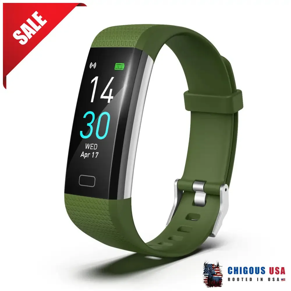Bearscome Heart rate Blood Glucose Blood Pressure Monitoring Bluetooth Waterproof Smart Watch