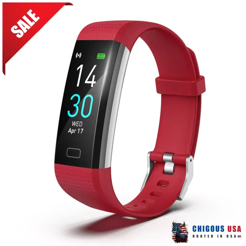 Bearscome Heart rate Blood Glucose Blood Pressure Monitoring Bluetooth Waterproof Smart Watch