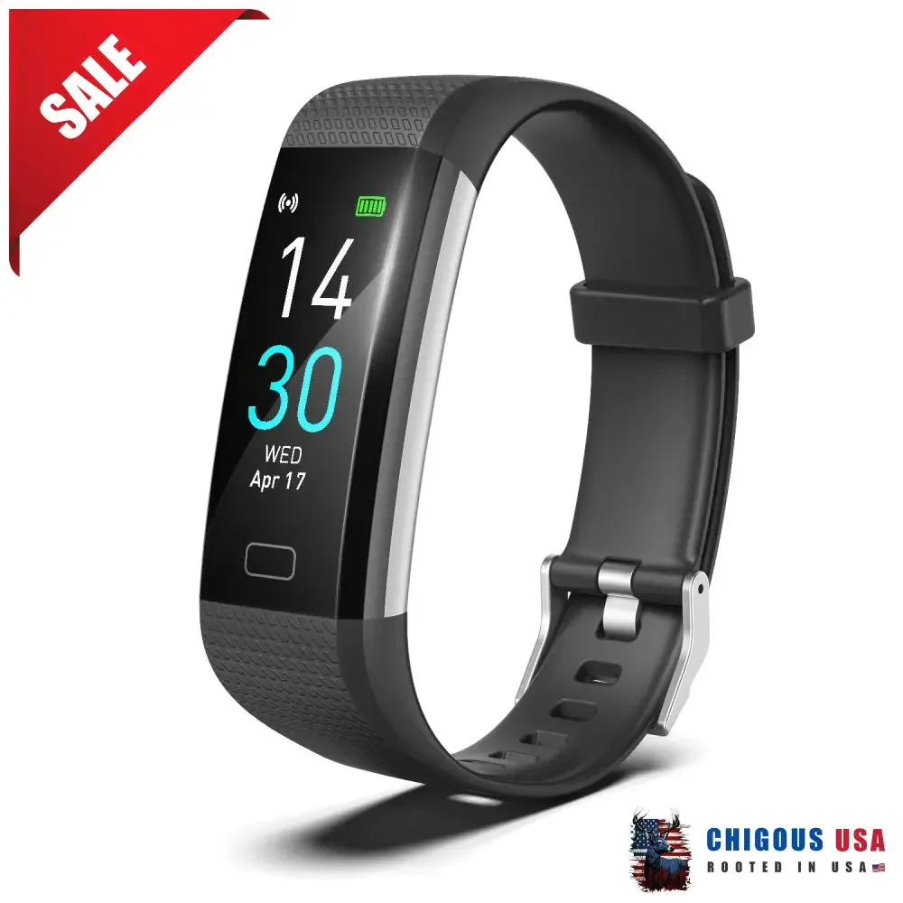 Bearscome Heart rate Blood Glucose Blood Pressure Monitoring Bluetooth Waterproof Smart Watch