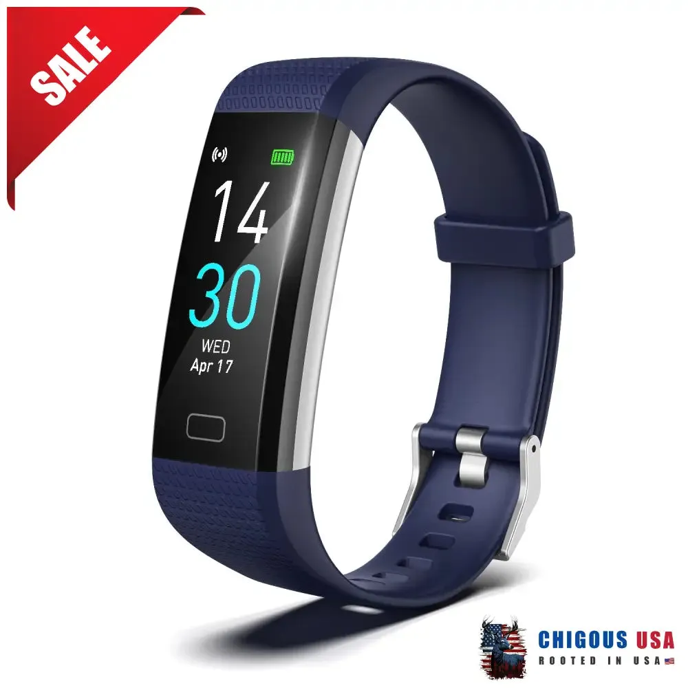 Bearscome Heart rate Blood Glucose Blood Pressure Monitoring Bluetooth Waterproof Smart Watch