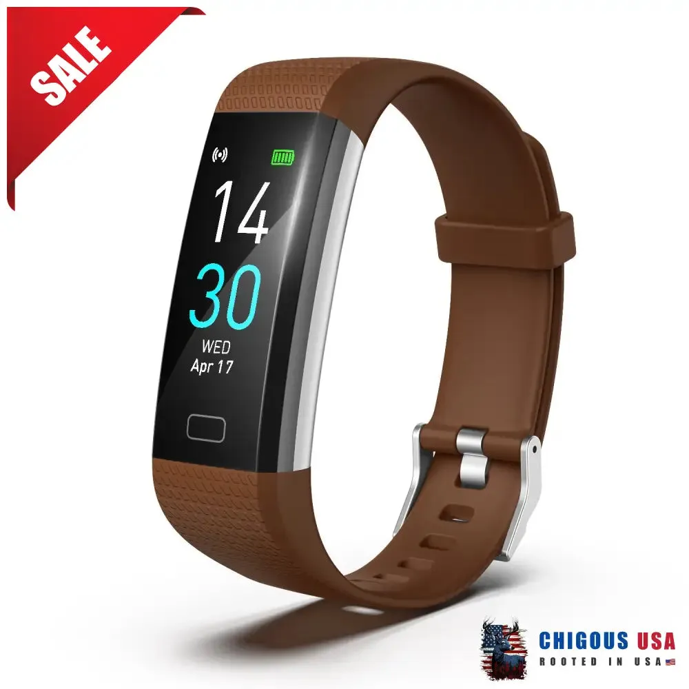 Bearscome Heart rate Blood Glucose Blood Pressure Monitoring Bluetooth Waterproof Smart Watch