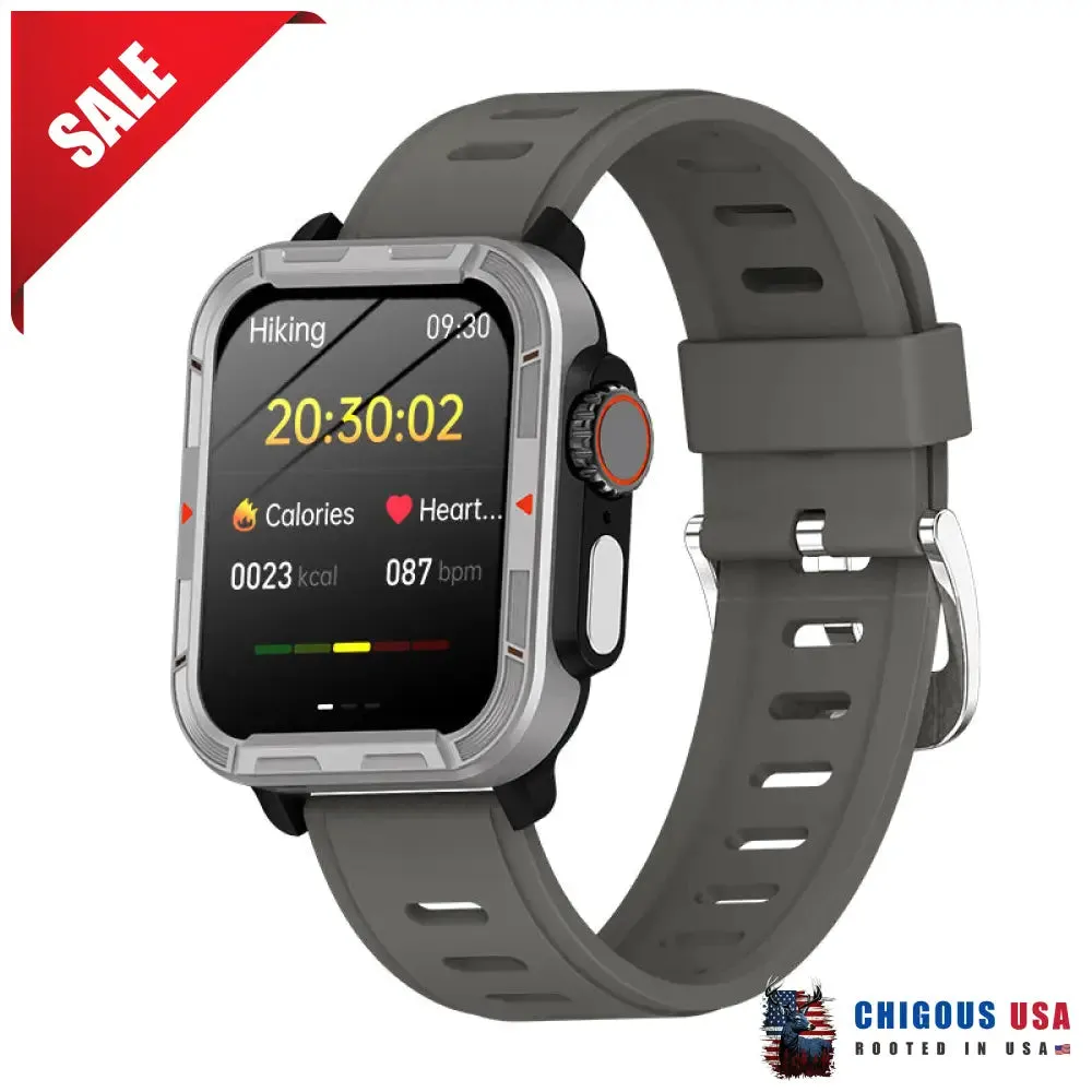 BEARSCOME VEE PRO Rugged Sports Smartwatch for Body composition /ECG/ Blood sugar/Blood pressure/heart rate monitoring