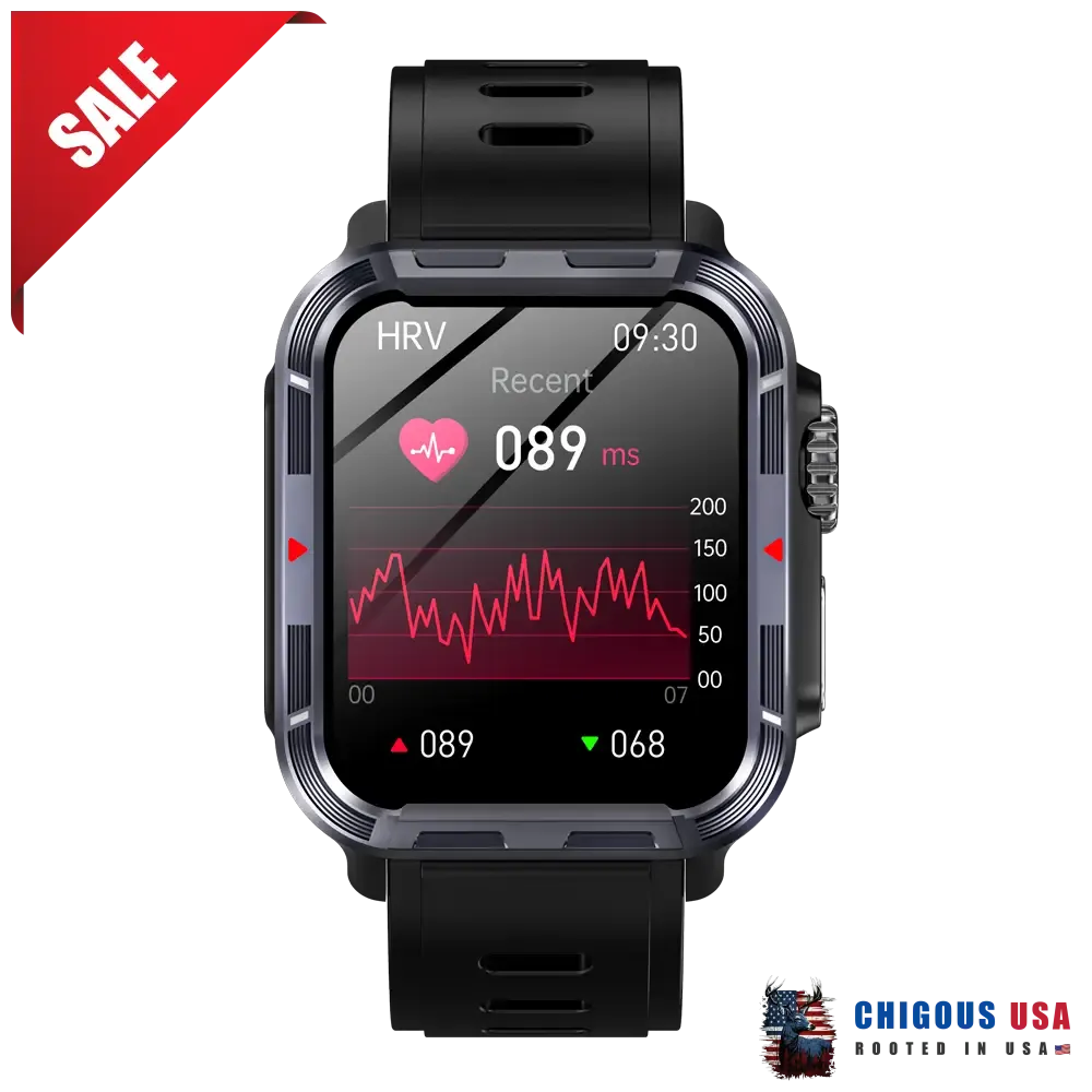 BEARSCOME VEE PRO Rugged Sports Smartwatch for Body composition /ECG/ Blood sugar/Blood pressure/heart rate monitoring