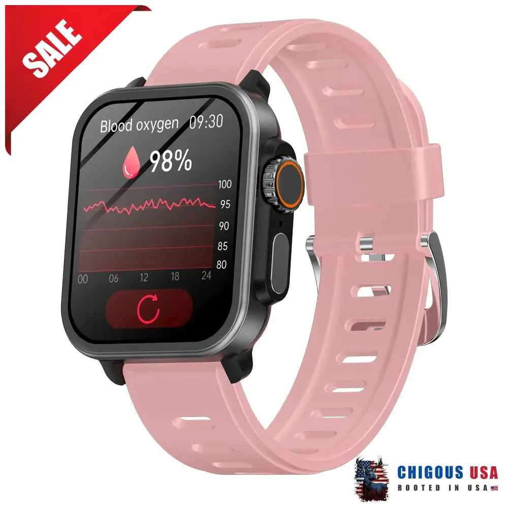 BEARSCOME VEE PRO Rugged Sports Smartwatch for Body composition /ECG/ Blood sugar/Blood pressure/heart rate monitoring