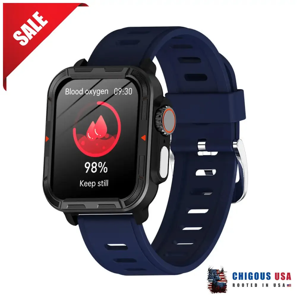 BEARSCOME VEE PRO Rugged Sports Smartwatch for Body composition /ECG/ Blood sugar/Blood pressure/heart rate monitoring