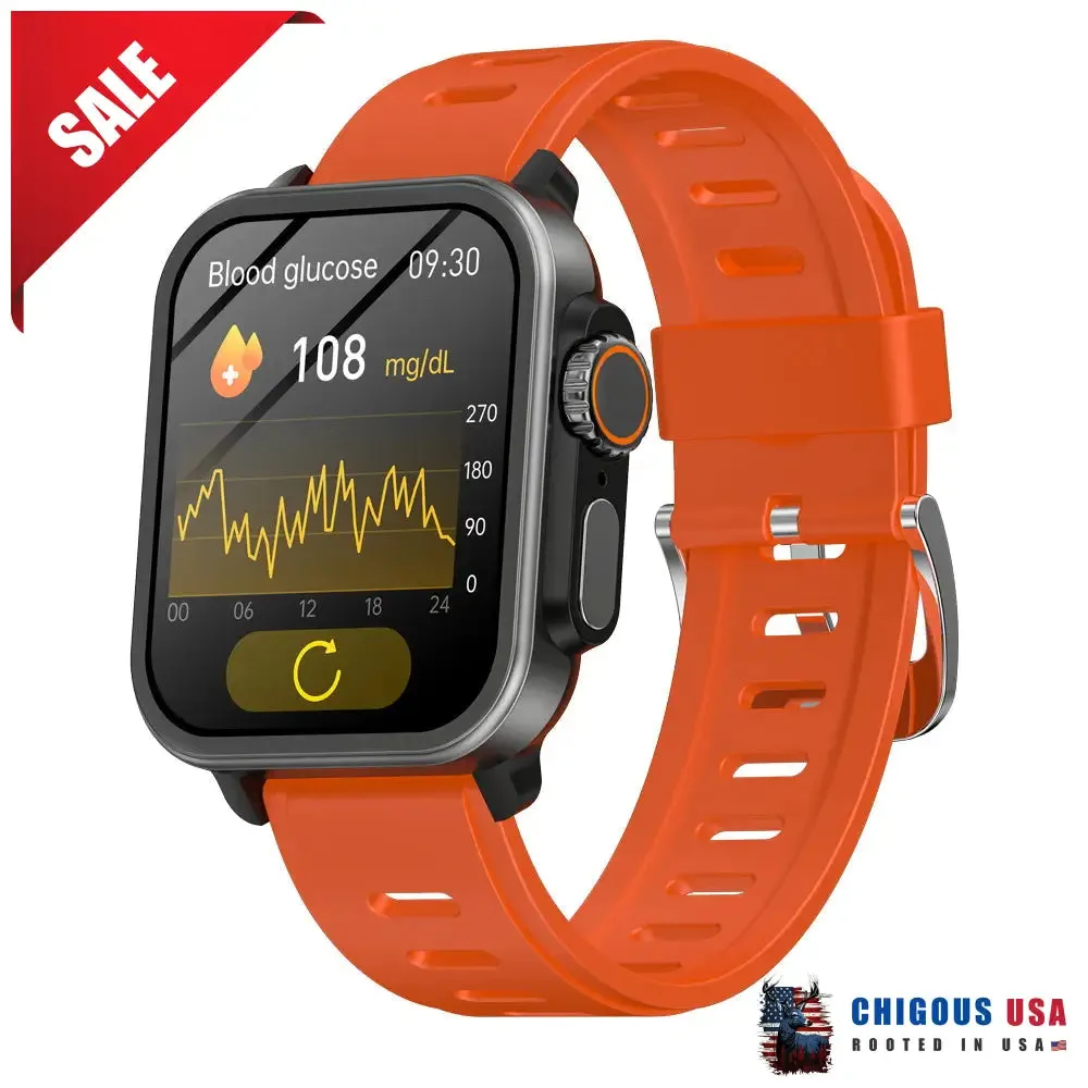 BEARSCOME VEE PRO Rugged Sports Smartwatch for Body composition /ECG/ Blood sugar/Blood pressure/heart rate monitoring